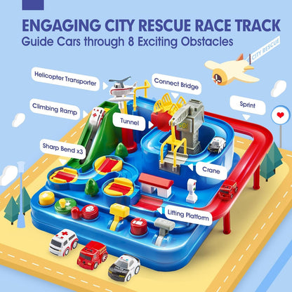 TurboCity Push 'n' Play Racetrack