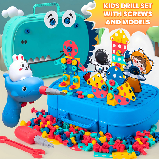 Space Adventure Drill & Build Set